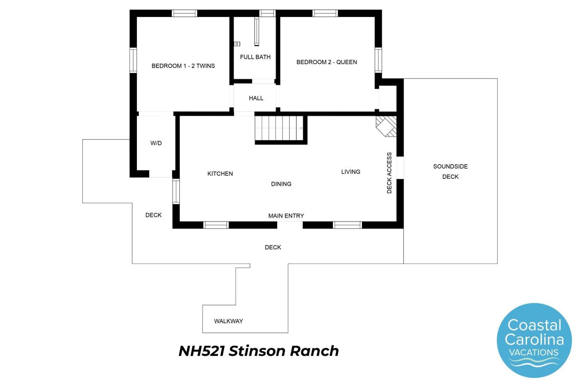 Nh521 Stinson Ranch Vila Nags Head Exterior foto